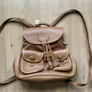 EUC! Vintage Dooney & Bourke leather backpack